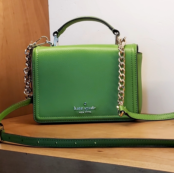 kate spade Handbags - Kate Spade Patterson Dr. Turtle Green Convertible Mini Bag, NWT